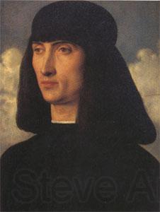 Giovanni Bellini Portrait of a Man (mk05) Spain oil painting art